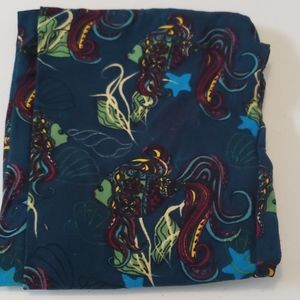 Lularoe Tropical Fish Seashell Leggings OS